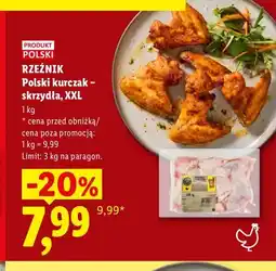 Lidl Polski kurczak skrzydła XXL Rzeźnik oferta