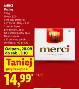 Lidl Praliny Merci oferta
