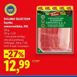 Lidl Szynka szwarcwaldzka XXL Dulano Selection oferta
