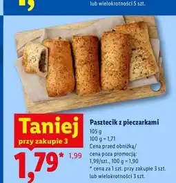 Lidl Pasztecik z pieczarkami oferta