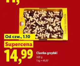 Lidl Ciastka grzybki Grzybki Tadzia oferta