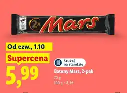 Lidl Batony Mars 2-pak oferta