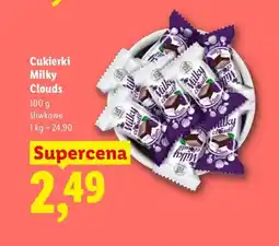 Lidl Cukierki Milky Clouds śliwkowe oferta