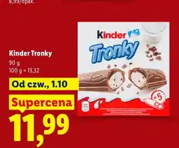Lidl Kinder Tronky oferta