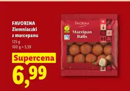 Lidl Ziemniaczki z marcepanu Favorina oferta