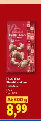 Lidl Pierniki z lukrem i miodem Favorina oferta