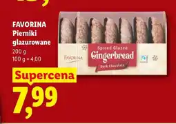 Lidl Pierniki glazurowane Favorina oferta