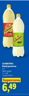 Lidl Napój gazowany Schweppes Zero Lemon oferta