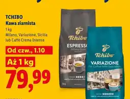Lidl Kawa ziarnista Tchibo Milano oferta