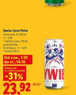 Piwo Żywiec 8-pak