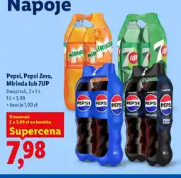Lidl Napój gazowany Pepsi Zero 2-pak oferta