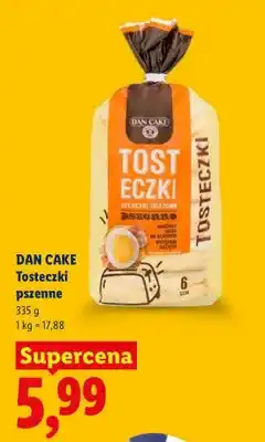 Lidl Tosteczki pszenne Dan Cake oferta
