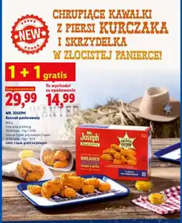 Lidl Kurczak panierowany Mr. Joseph oferta
