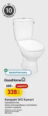 Castorama Kompakt Wc Kamori GoodHome oferta