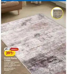 Castorama Dywan Stamp melanż 80x140 cm oferta