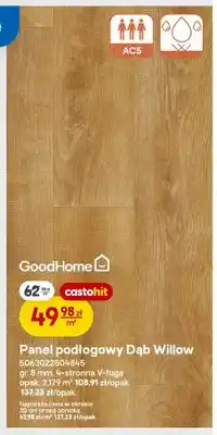 Castorama Panel podłogowy Dąb Willow GoodHome oferta