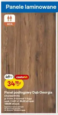 Castorama Panel podłogowy Dąb Georgia oferta
