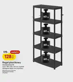 Castorama Regał plastikowy oferta