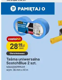 Castorama Taśma uniwersalna ScotchBlue 2-pak oferta