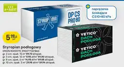 Castorama Styropian podłogowy gr. 2 cm oferta