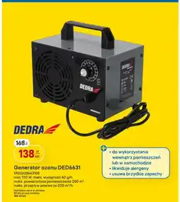 Castorama Generator ozonu DED6631 Dedra oferta