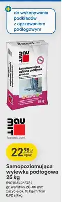 Castorama Samopoziomująca wylewka podłogowa 25 kg Baumit oferta