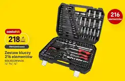 Castorama Zestaw kluczy 216 elementów Forge Steel oferta