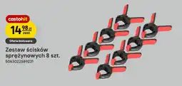 Castorama Zestaw ścisków sprężynowych 8 szt. Forge Steel oferta