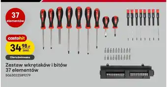 Zestaw wkrętaków i bitów 37 elementów Forge Steel