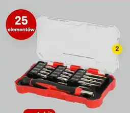 Castorama Zestaw bitów precyzyjnych 25 elementów Forge Steel oferta