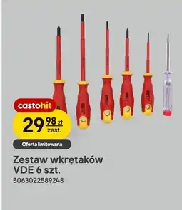 Castorama Zestaw wkrętaków Vde 6 szt. Forge Steel oferta