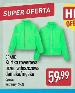 ALDI Kurtka rowerowa przeciwdeszczowa damska Crane oferta