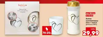 Kaufland Zestaw upamiętniający znicz + świeca oferta