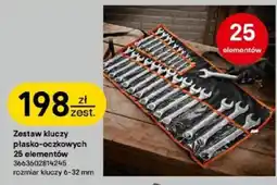 Castorama Zestaw kluczy płasko-oczkowych oferta
