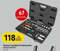 Castorama Zestaw nasadek 67 elementów oferta