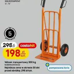 Castorama Wózek transportowy 300 kg oferta