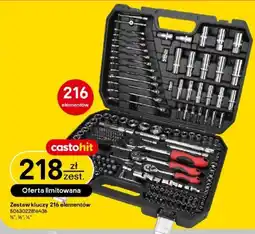 Castorama Zestaw kluczy 216 elementów oferta