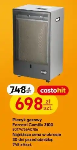 Castorama Piecyk gazowy Ferretti Camilla 3100 oferta