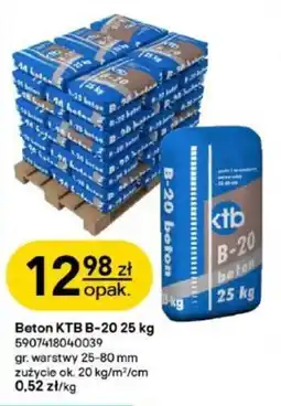 Castorama Beton KTB B-20 oferta