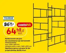 Castorama Ramka konstrukcyjna castohit oferta