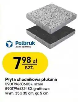 Castorama Płyta chodnikowa płukana Polbruk oferta