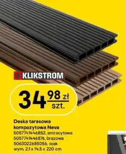 Castorama Deska tarasowa kompozytowa Neva oferta
