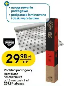 Castorama Podkład podłogowy Heat Base oferta