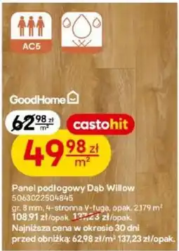 Castorama Panel podłogowy Dąb Willow oferta