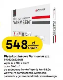Castorama Płyty kominkowe Varmsen oferta
