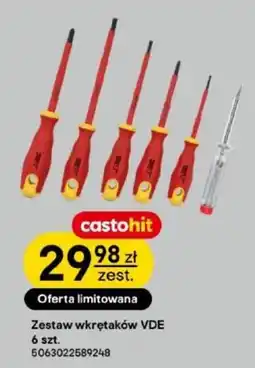 Castorama Zestaw wkrętaków VDE oferta