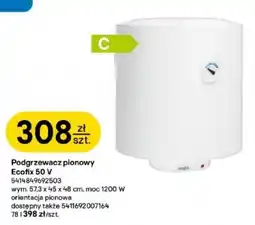 Castorama Podgrzewacz pionowy Ecifix 50 V oferta