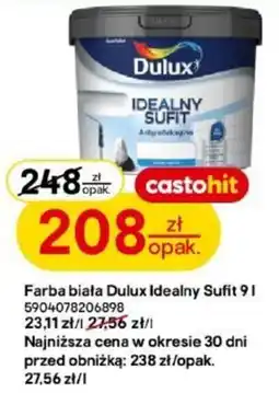 Castorama Farba biała Dulux Idealny Sufit oferta