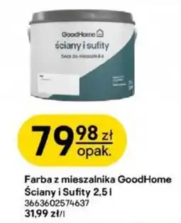 Castorama Farba z mieszalnika GoodHome Ściany i Sufity oferta