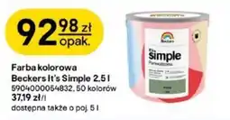 Castorama Farba kolorowa Beckers It's Simple oferta